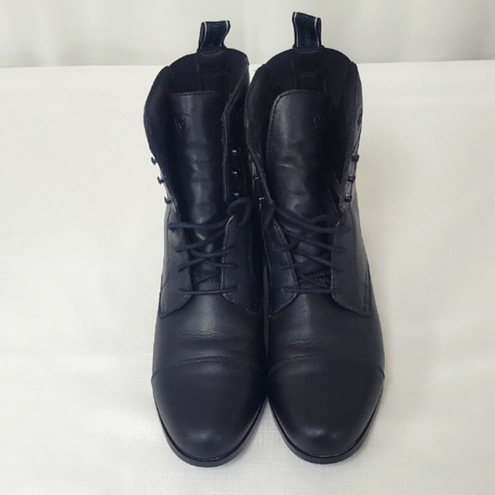 Ariat Women's Heritage Black Leather Paddock Boots Excellent